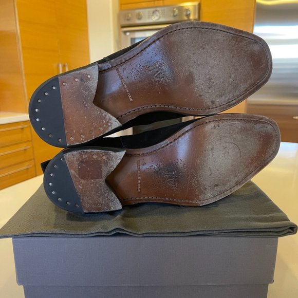 John Varvatos Black Amsterdam Chelsea Boot Size 7